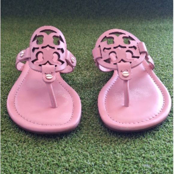 Tory Burch Pink Sandals - Picture 1 of 7